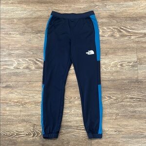 The North Face Kids Boys Size Medium 10/12 Navy Blue Joggers